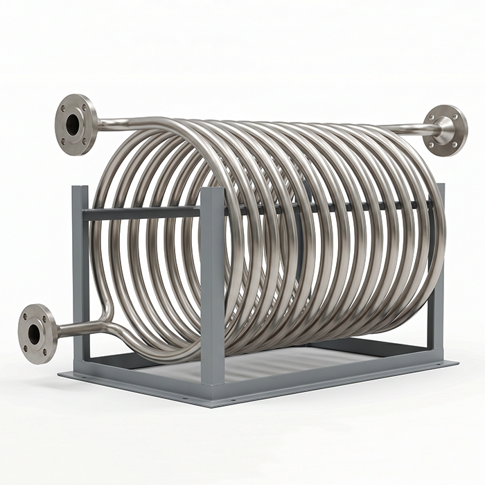 Nickel Coil Heat Exchanger Assemblies