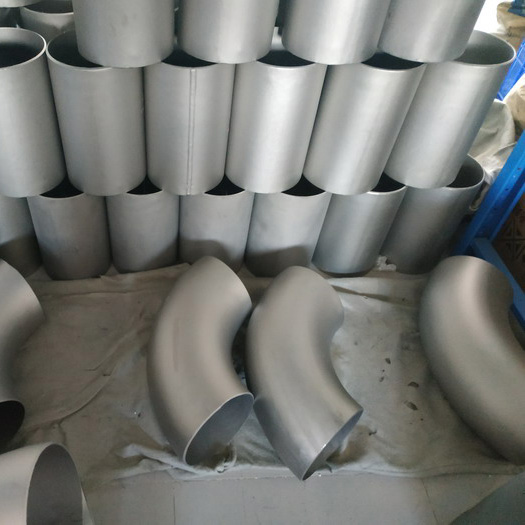 Semi-finished stamping titanium bend - titanium bend blank for chemical pipeline