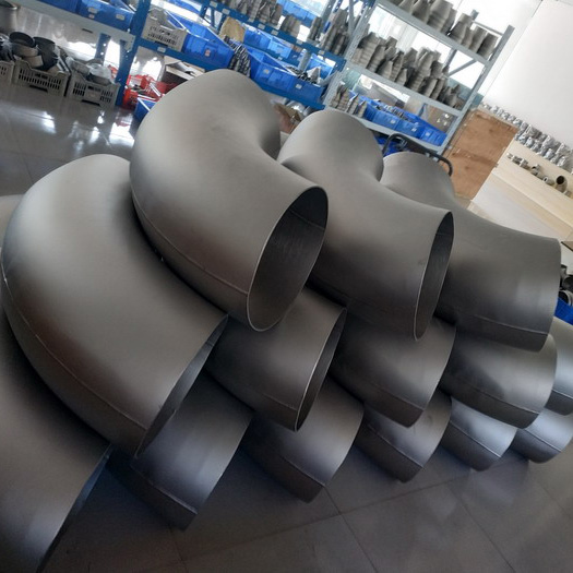 Large diameter TA2 titanium seamless elbow
