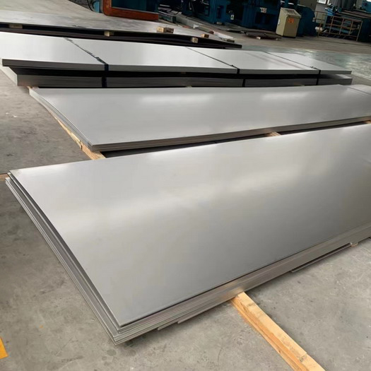 Mirror glossy titanium plate