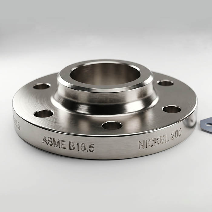 Welding neck titanium flange
